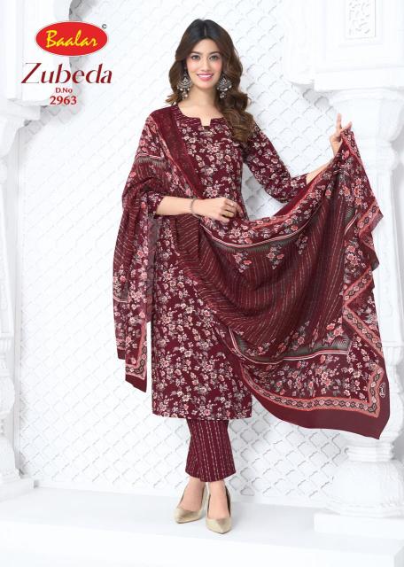 Baalar zubeda vol-29 dress material at wholesale price